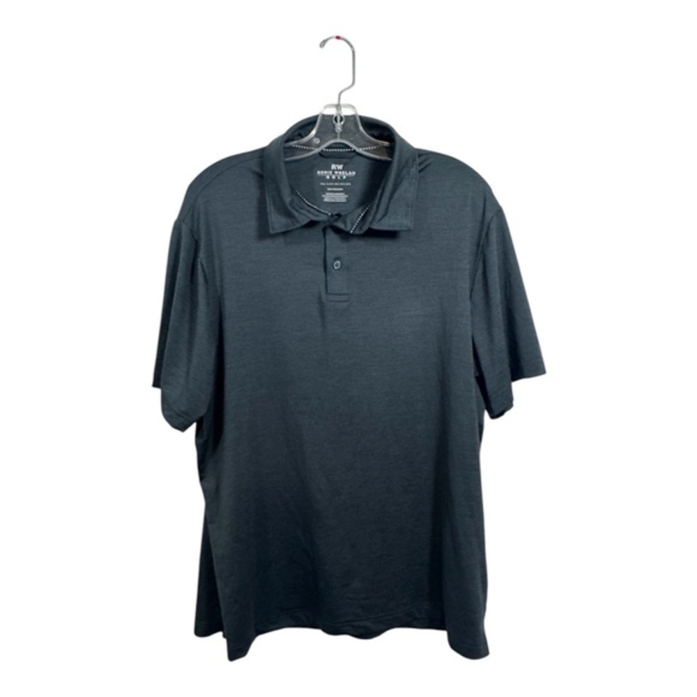 Rorie Whelan Golf Polo Shirt Mens Size XL Grey Collared Performance Athletic